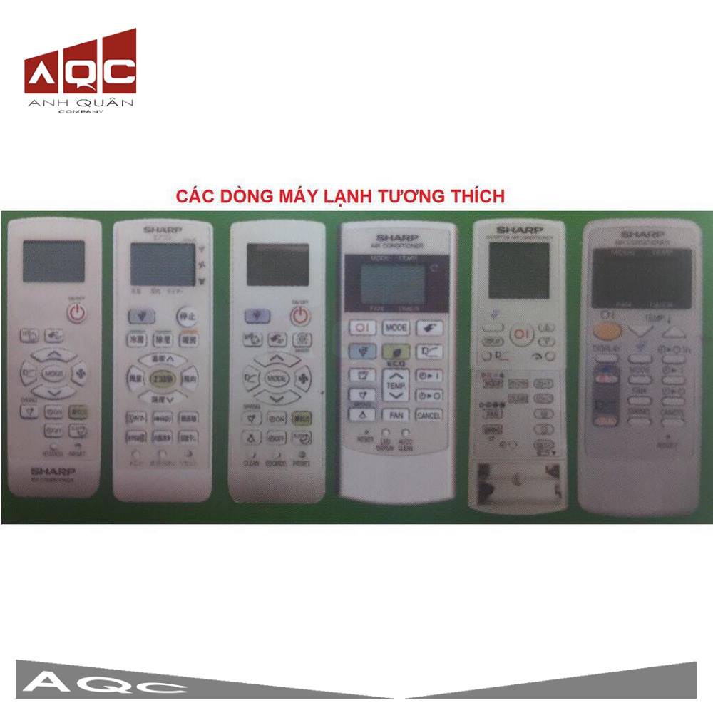 Khiển Remote Điều Hòa Máy Lạnh Sharp Đa Năng