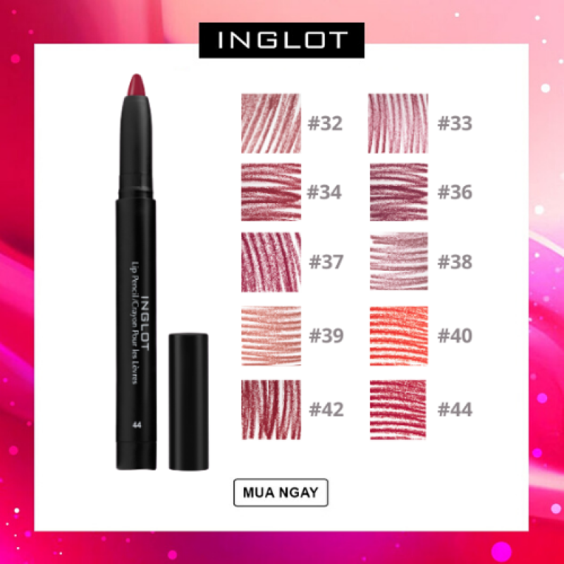 Son bút chì Inglot Amc Lip Pencil (4.5g) giá rẻ
