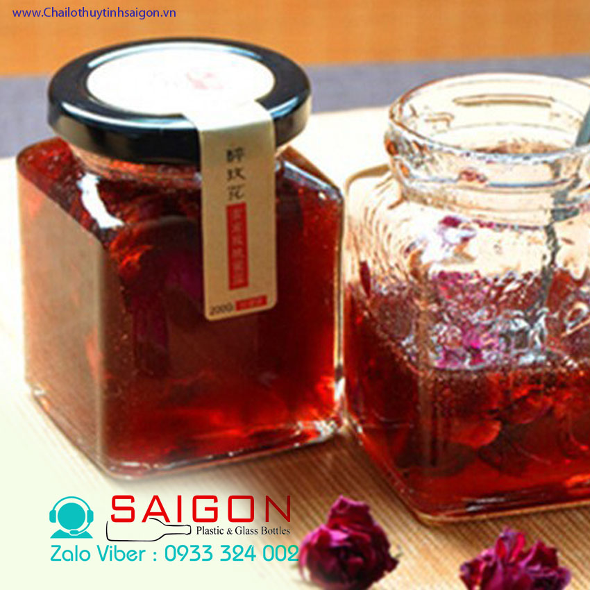 Hũ Vuông Thủy Tinh 500ml | 750ml