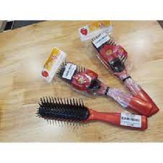 Lược chải tóc Sakura màu đỏ - Nội địa Nhật Bản