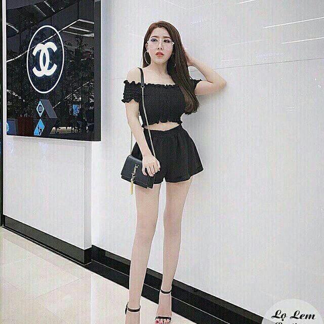 [HCM]ÁO NHÚN TRỄ VAI SIÊU XINH AD