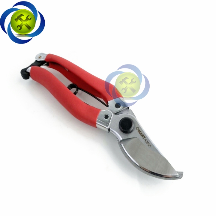 [HCM]Kéo cắt cành C-Mart A0055-08 cán đỏ