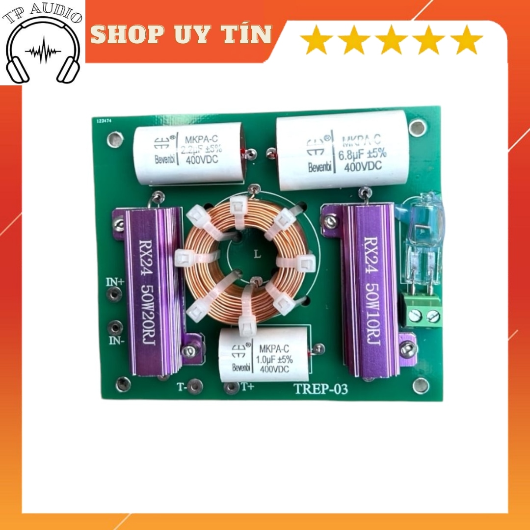 Mạch Phân Tần Cao Cấp TREP03 - Đẳng Cấp Âm Thanh Cho Loa Trép