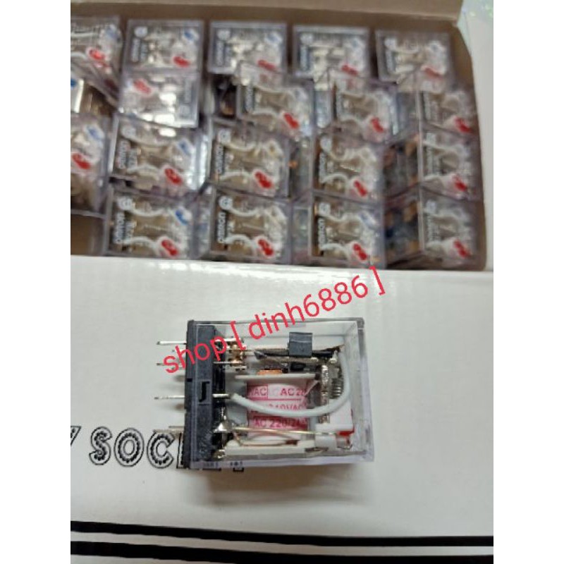 Rơ le, relay trung gian 8 chân MY2N 220V