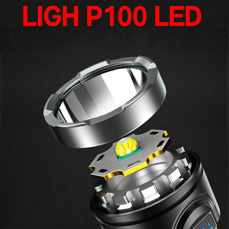 Đèn pin siêu sáng, 3 chế độ, bảo hành 1 đổi 1