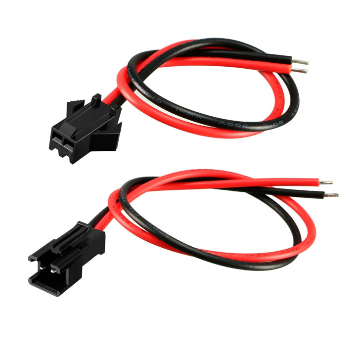 Cặp jack kết nối đực cái sm - 2p 2.54mm