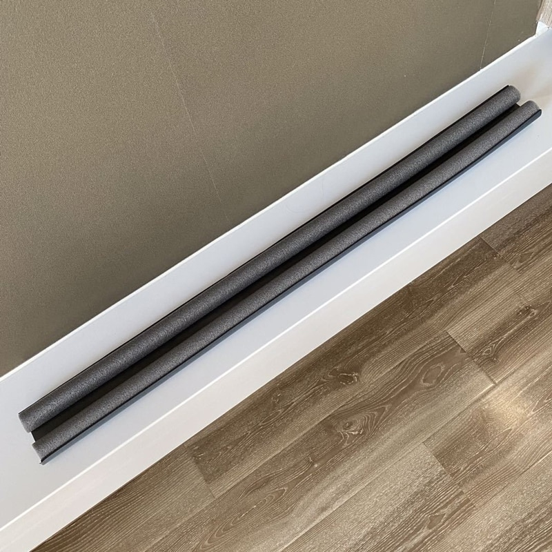 95cm - Ron Cửa Nhôm Gioăng Cửa Đệm Cửa Ngăn Côn Trùng - Nẹp Mút Xốp Cách Âm, Ngăn Côn Trùng, Chống Kẹt Tay Chân Bé
