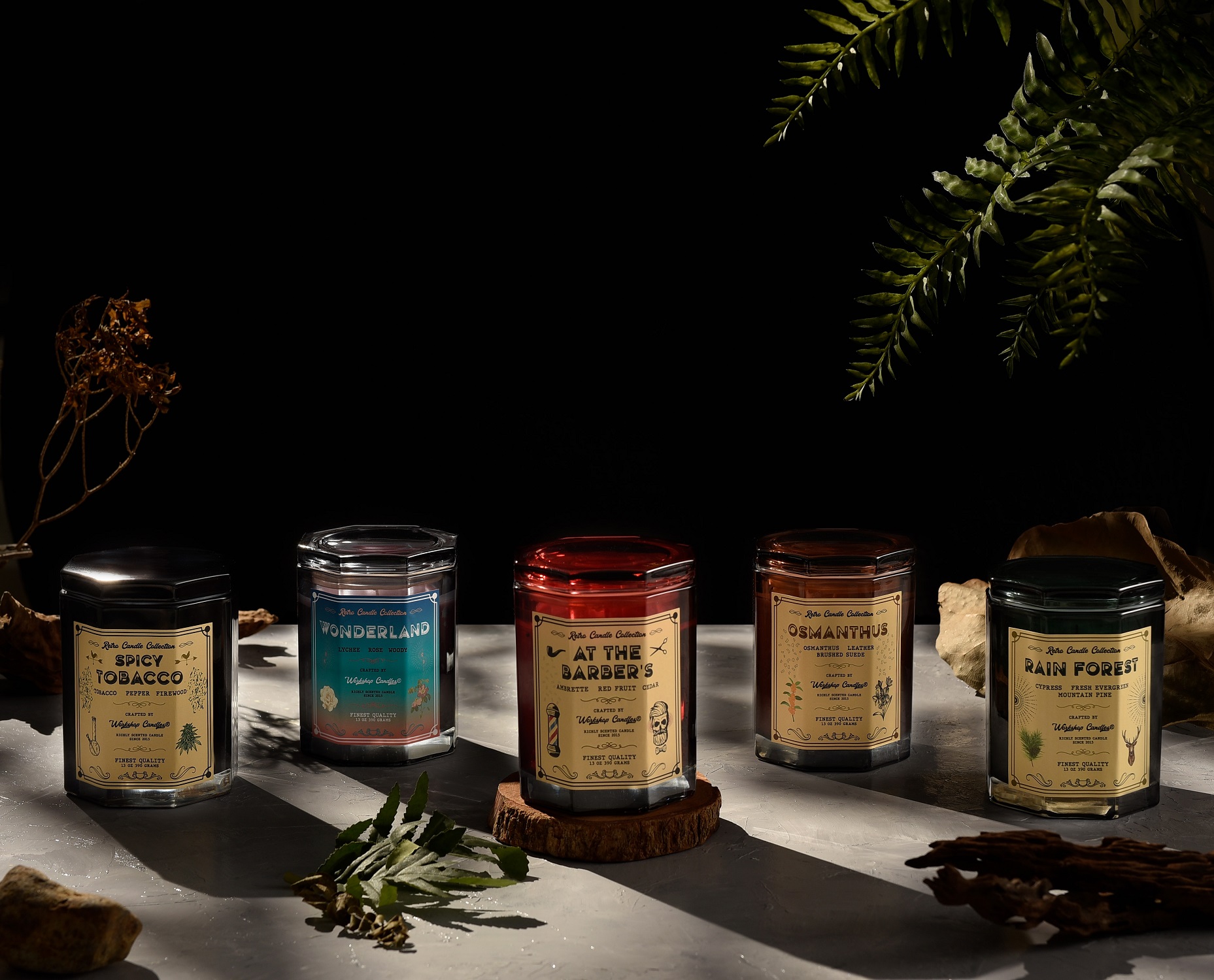Bộ sưu tập Nến thơm limited 13oz Workshop Candles