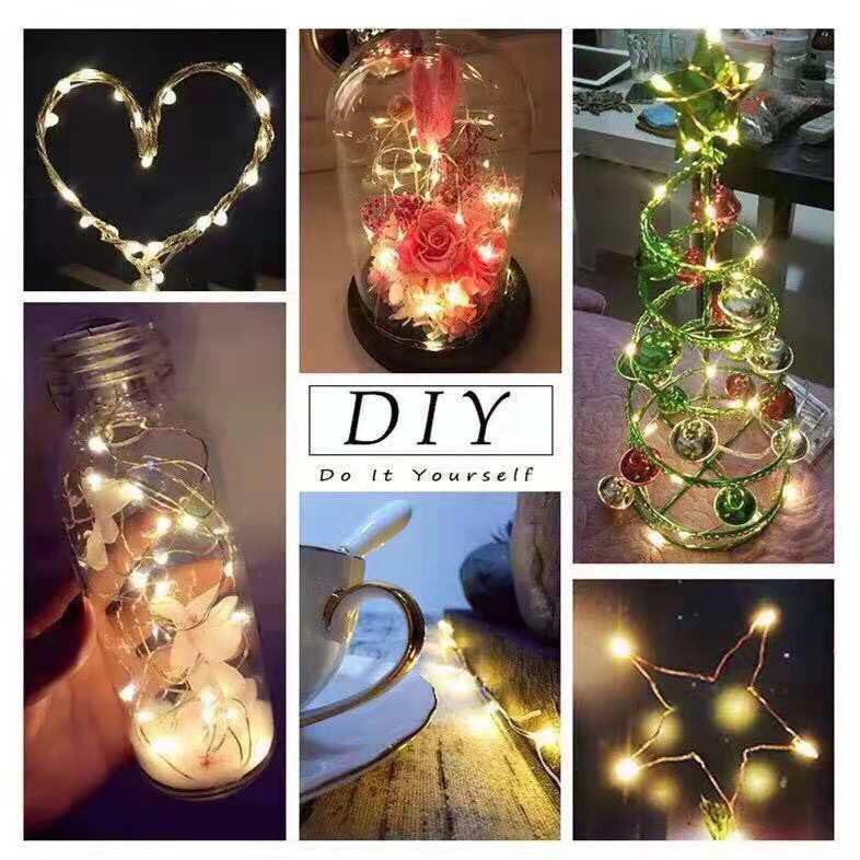 Battery operated LED string light, 1/2 /3 meter flash fairy String Light