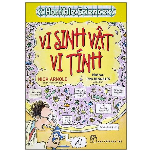 Fahasa - horrible science - vi sinh vật vi tính