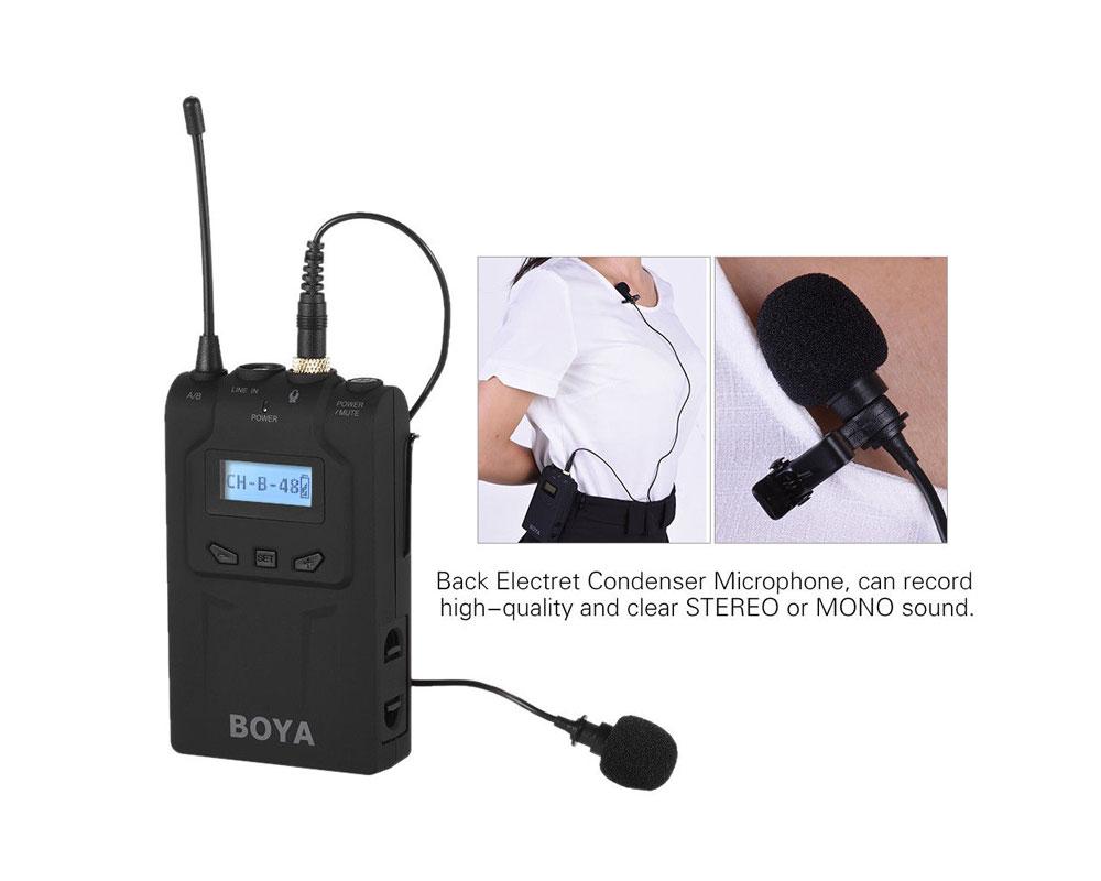 Microphone Chuyên Nghiệp BOYA Wireless Microphone System TX8 Pro (FB111)