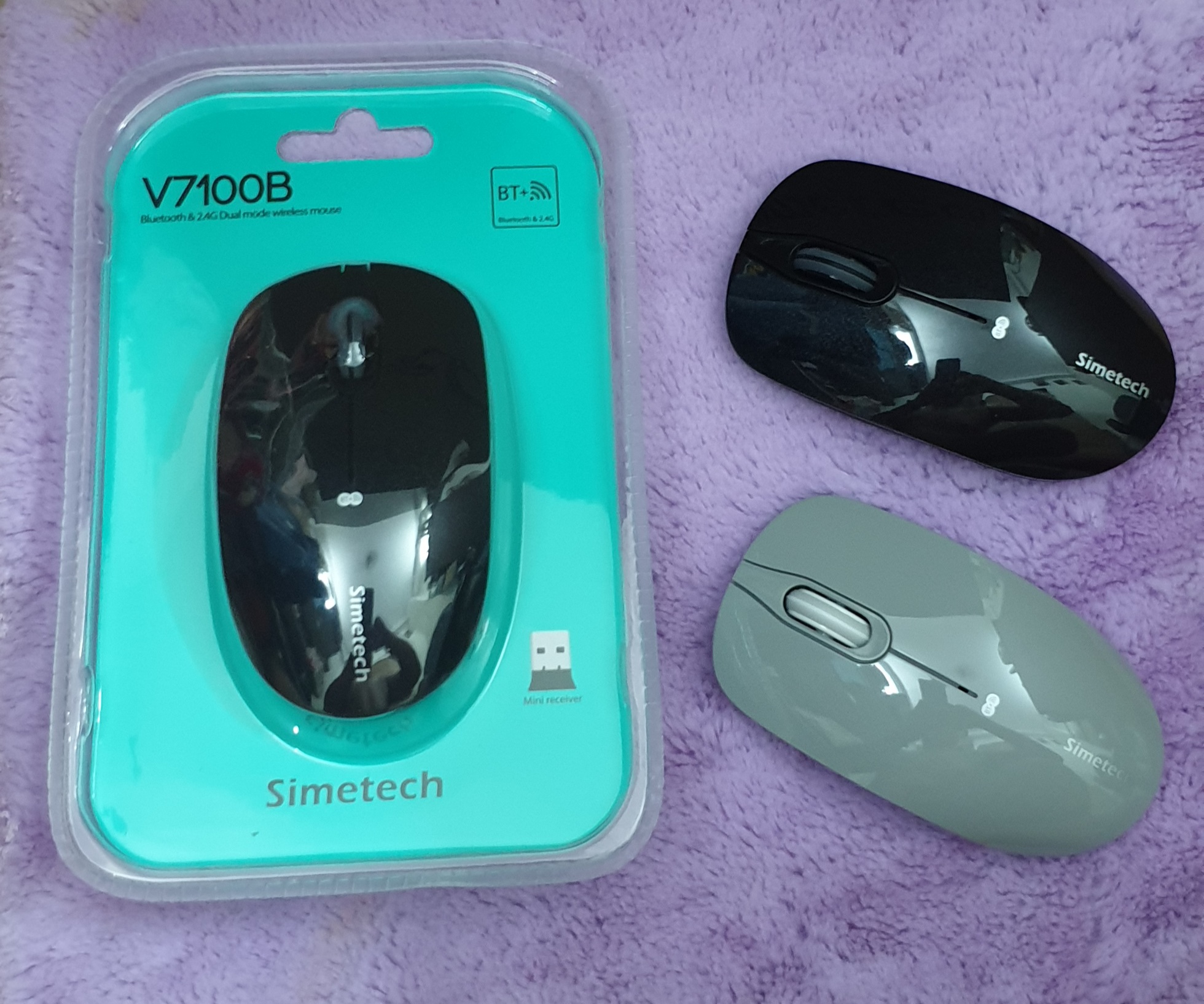 Chuột Simetech không dây V7100B