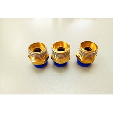 [Sỉ lẻ một giá] Răng ren ngoài RN 21 - Nối dây 8 ly (21 ra 8mm) đồng