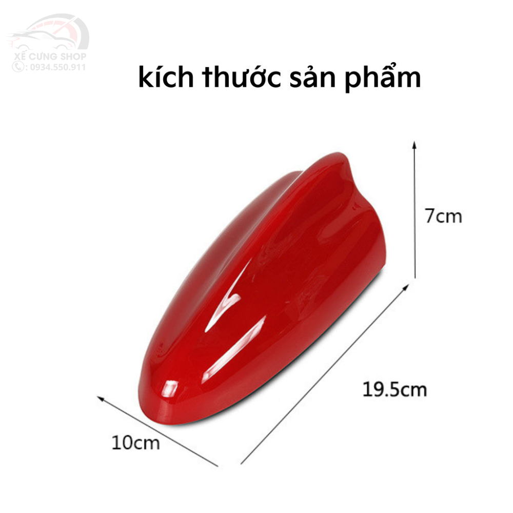 Vây cá mập angten size to - Santafe, Kona,...