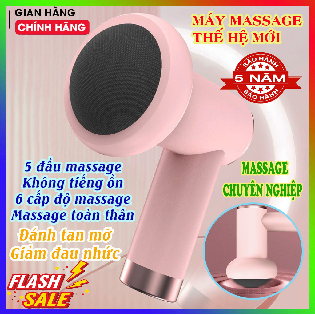 Máy massage cầm tay- máy mát xa toàn thân- Súng mát xa cầm tay