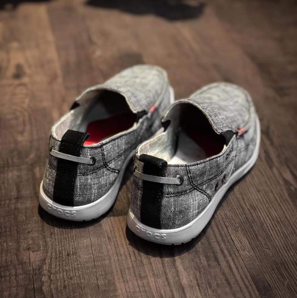 GIÀY CROSS NAM WALU CHAMBRAY MÀU KAKI ĐEN