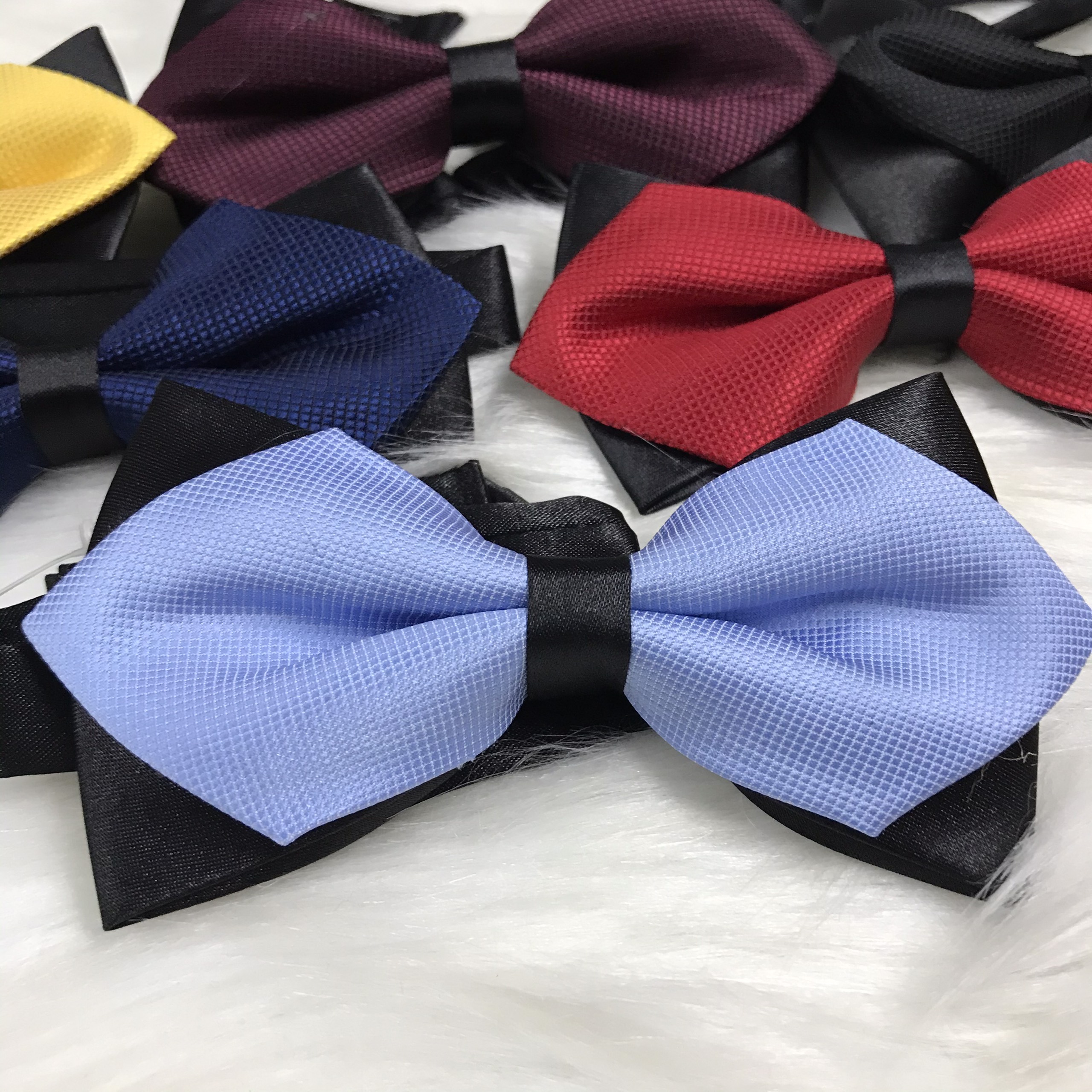 Nơ đeo cổ chú rể nhọn KING X12