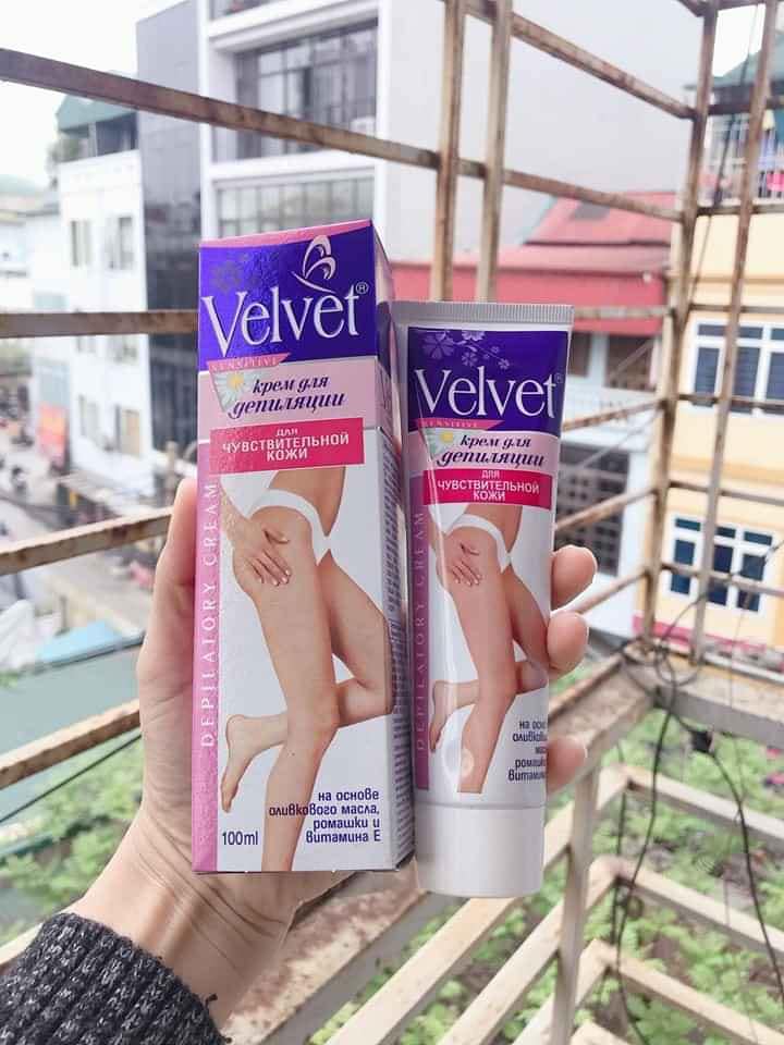 KEM TẨY LÔNG VELVET
