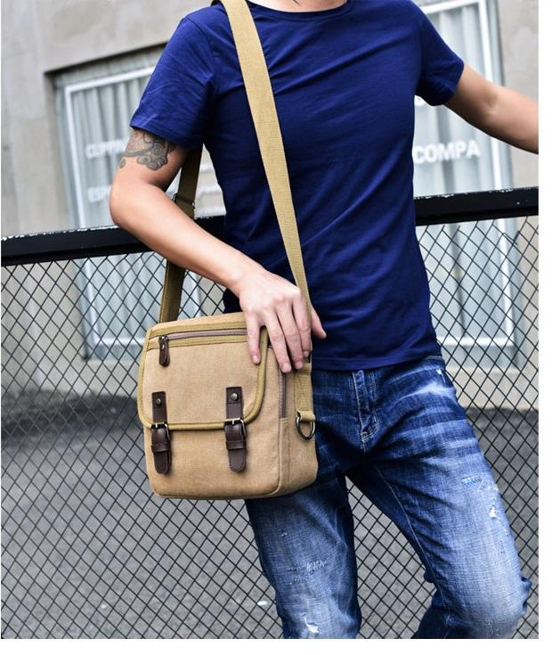 [HCM]Túi đeo chéo vải Canvas_D_7121