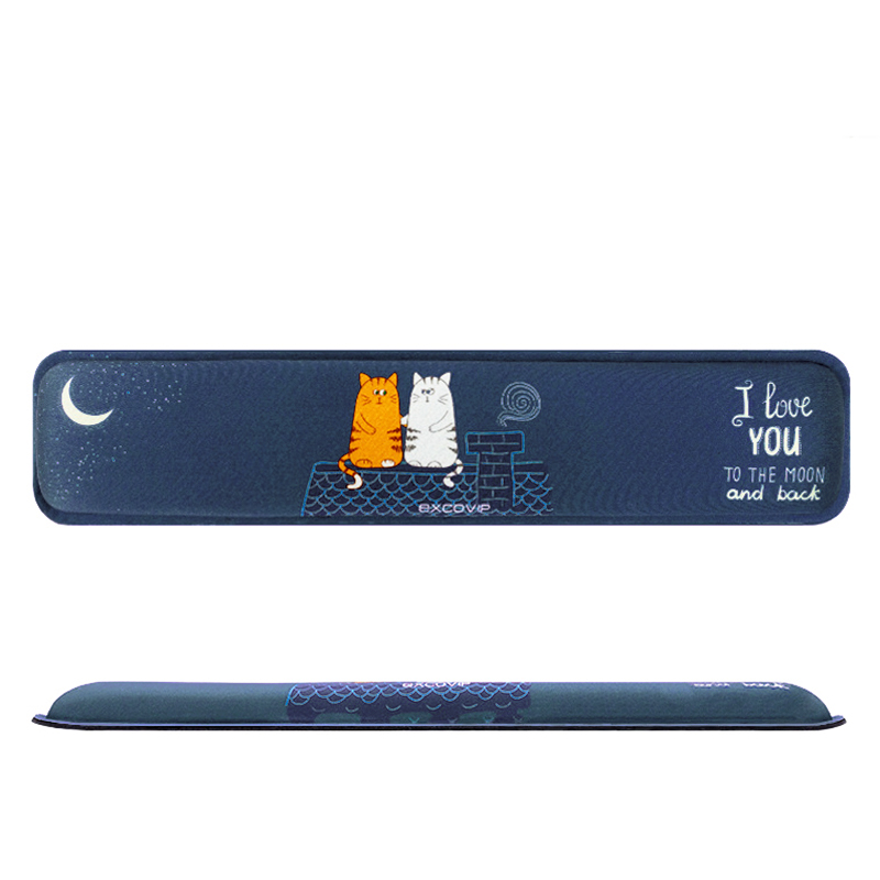 Miếng Lót Chuột Có Đệm Kê Tay Hình Mèo Cute Pad Mouse Silicon 3D ( Bàn Di Dùng cho Máy Tính PC Laptop Macbook Cao Cấp giảm chống mỏi cổ tay EXCOVIP Anime Vải Cực Êm Chơi Game Làm Việc Văn Phòng