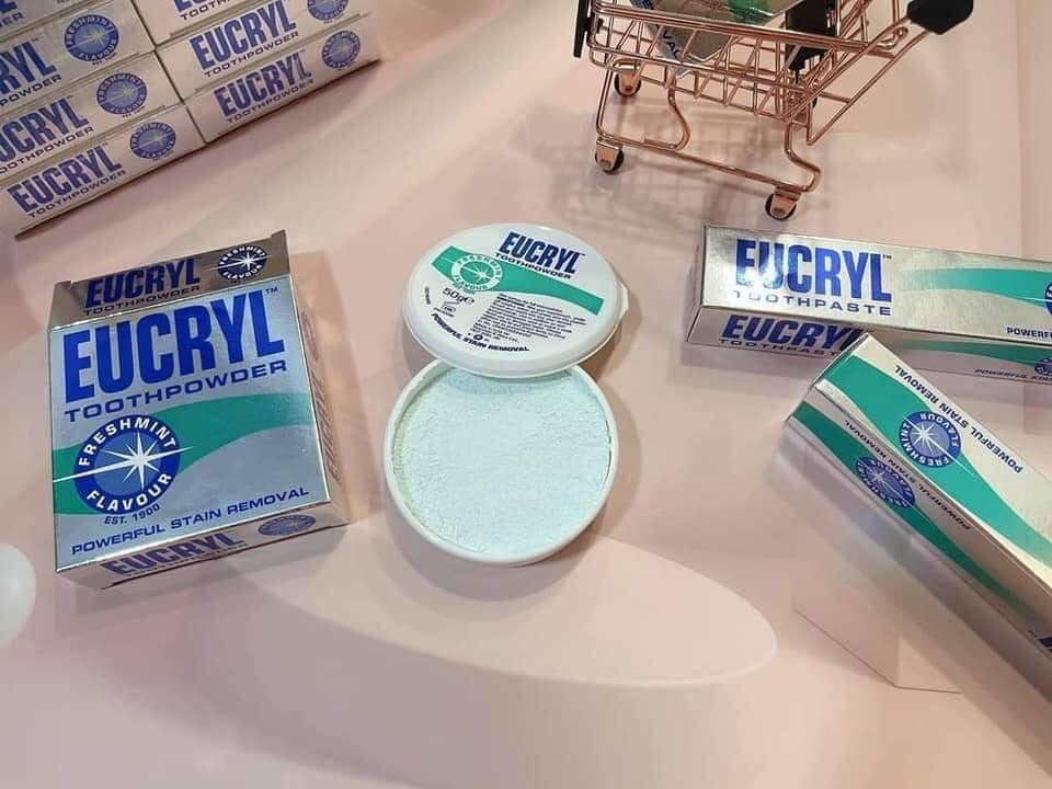 Bột Trắng Răng Eucryl Tooth Powder ANH