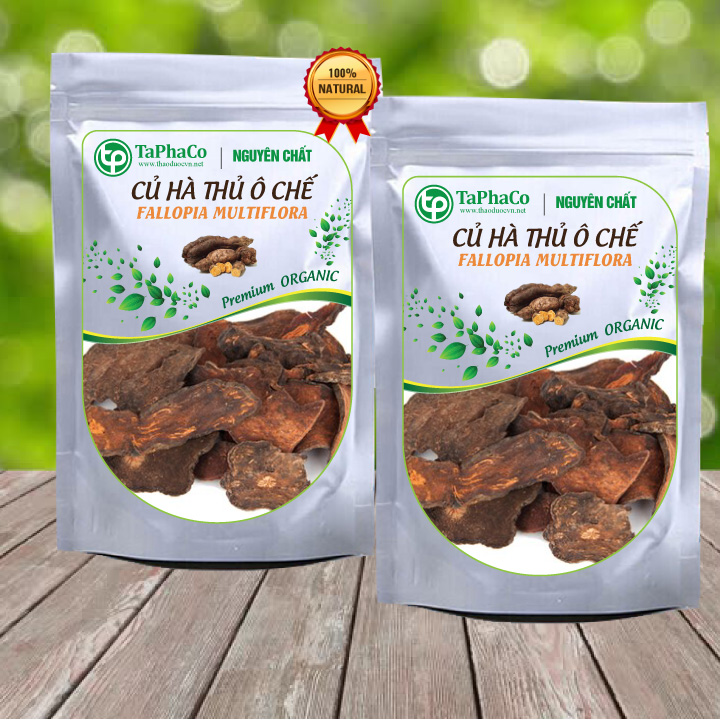 Củ Hà Thủ ô Đỏ Cao Cấp 500g Đã Qua Sơ Chế Với Đỗ Đen