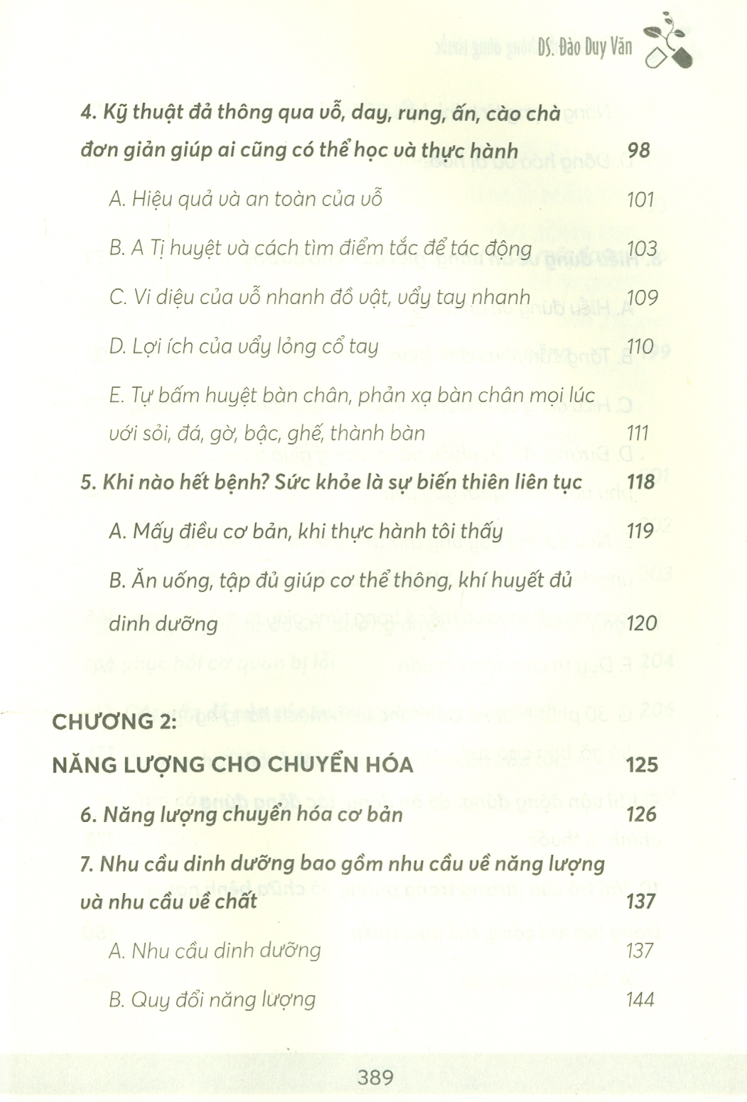 Tự Chữa Bệnh Không Dùng Thuốc