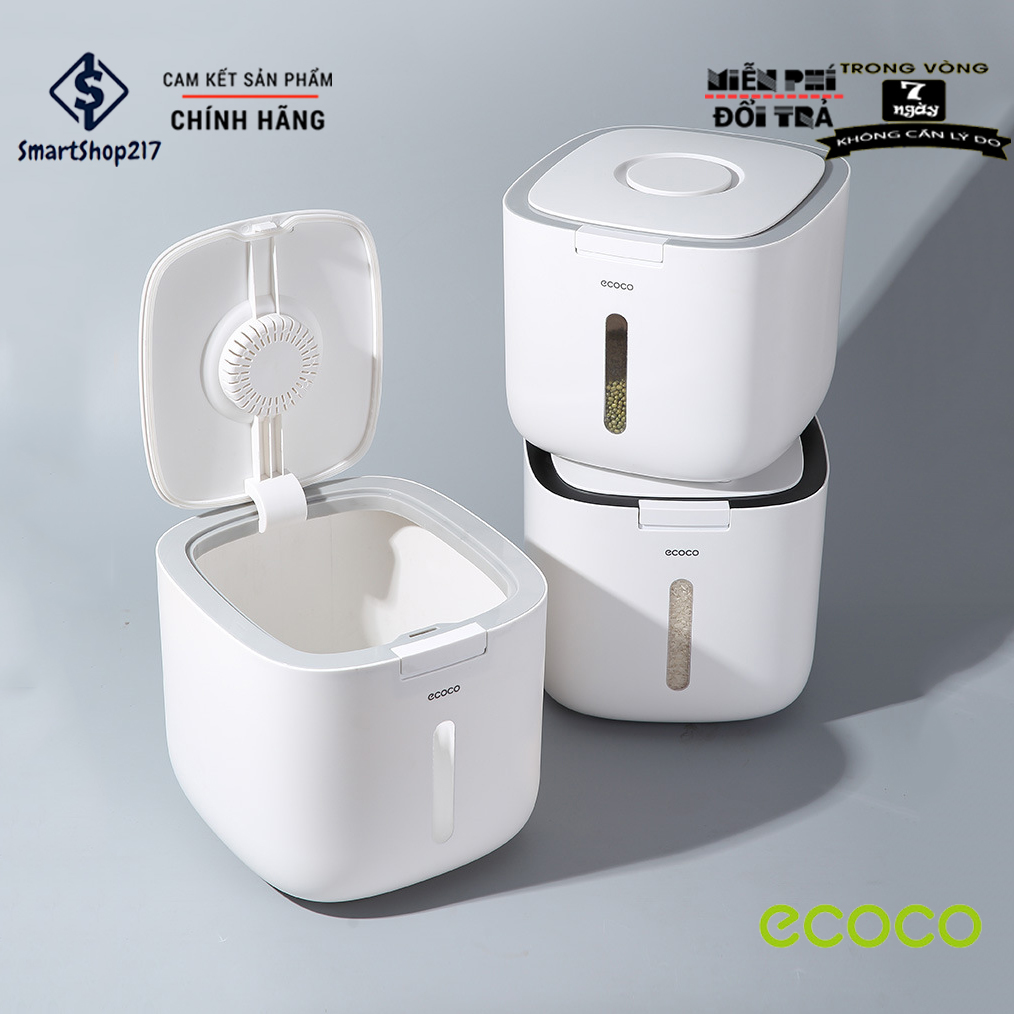Thùng Đựng Gạo Cao Cấp - Thương Hiệu Nhật Bản ECOCO