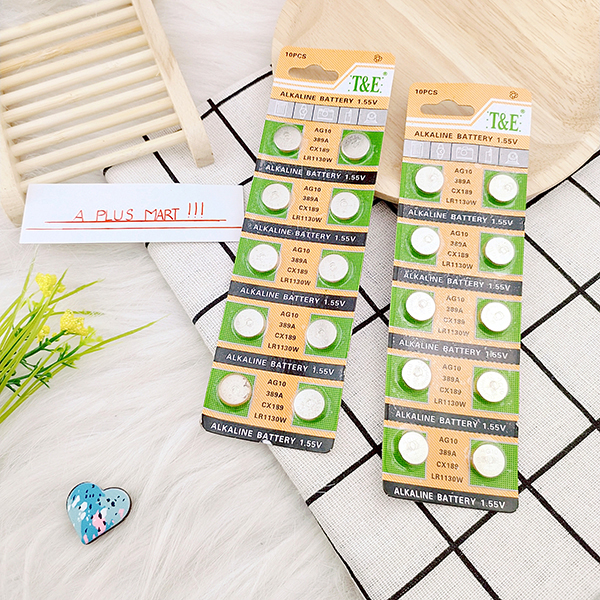 Combo 5 - 10 - 20 Pin Ag10✓ Pin giá rẻ ✓ Alusmart