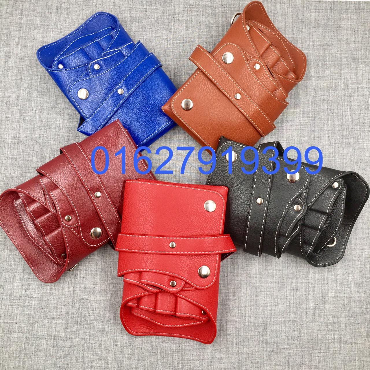 Bao da đựng kéo , bóp đeo đựng kéo cắt tóc 281