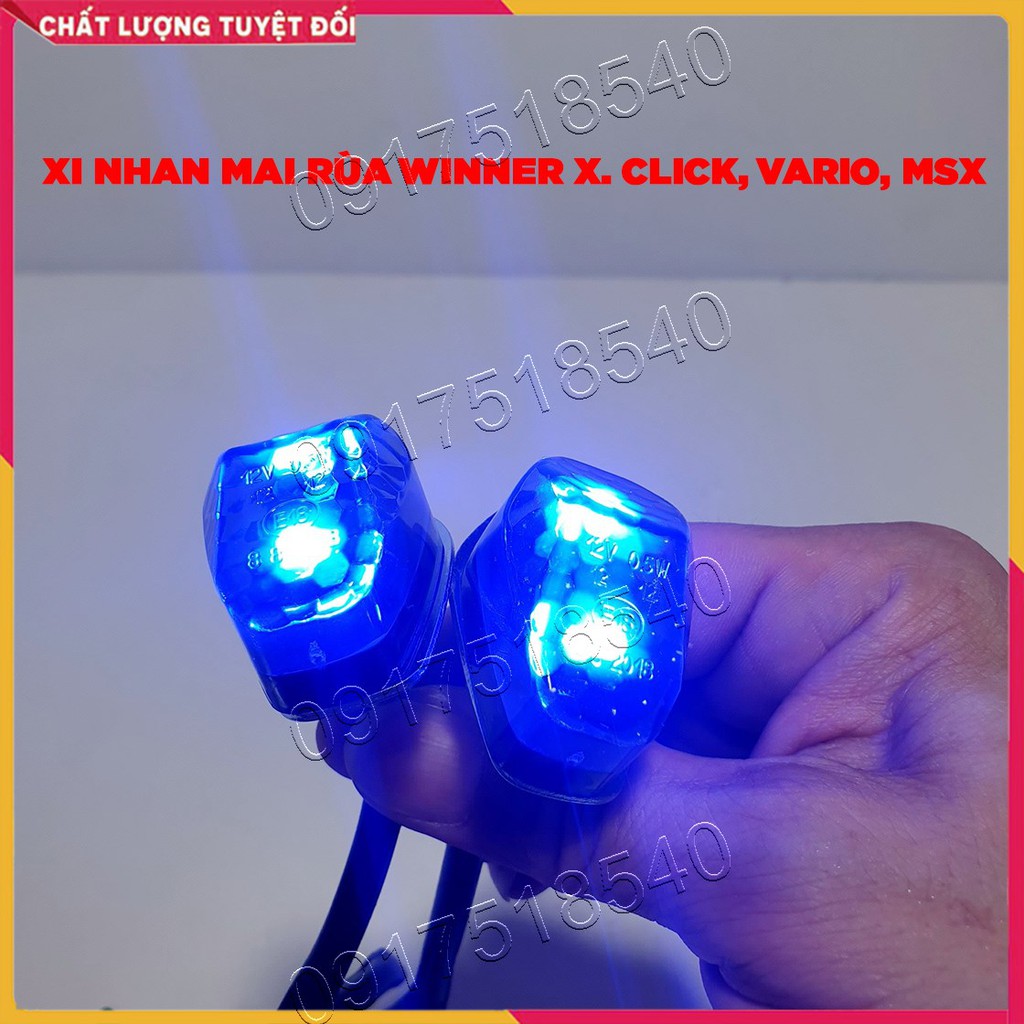 Đèn xi nhan mai rùa lắp vừa khít Winner X [ 1 Đôi]
