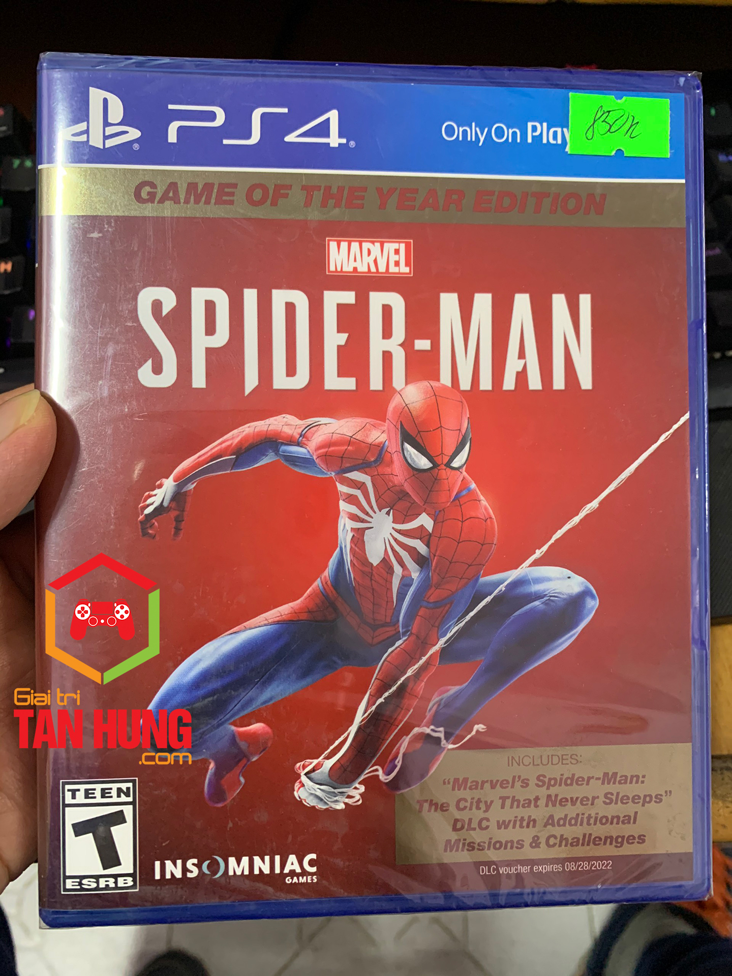Đĩa Game Ps4 Spider-Man