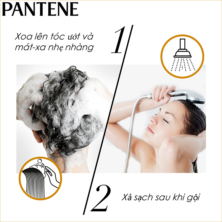 [HCM]Dầu gội ngăn rụng tóc Pantene 650ml