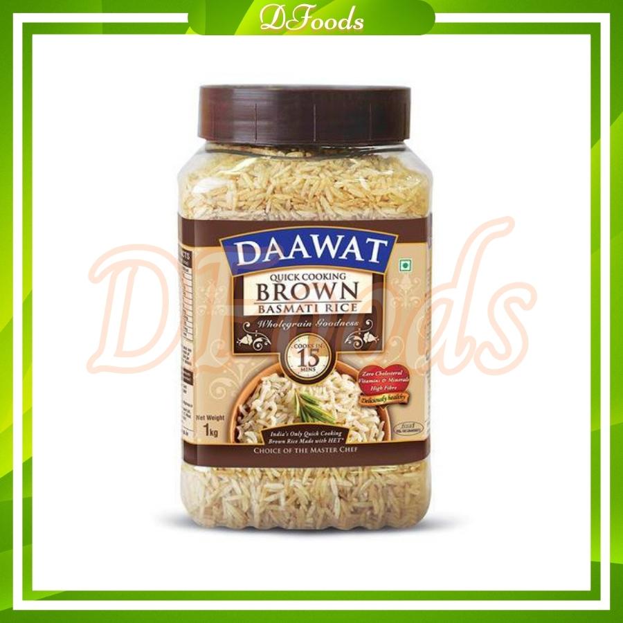 [HCM]Gạo Ấn Độ Basmati  Brown rice 1kg