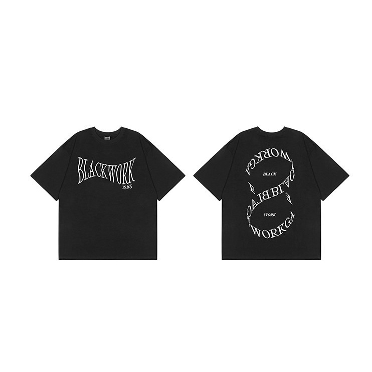 [3-5/8 Hoàn Tiền 25%] Áo thun form rộng unisex BLACKWORK GODMOTHER