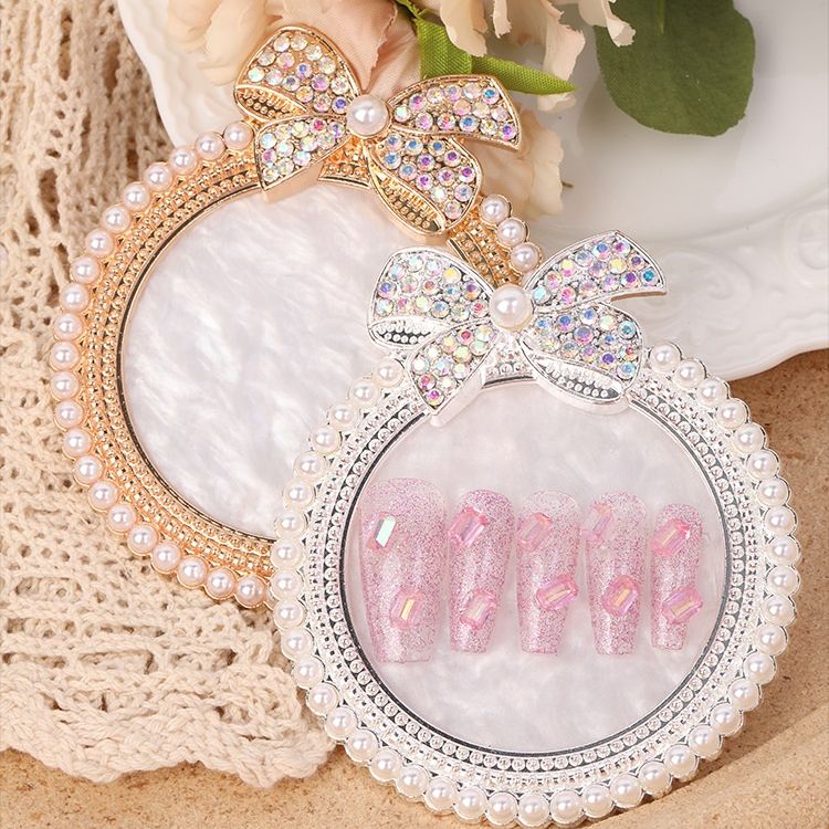 Vỉ Đá Xà Cừ Nơ Đá | Đạo Cụ Chụp Ảnh Móng