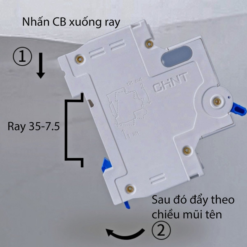 Attomat CHINT 2P32A NXB2-32