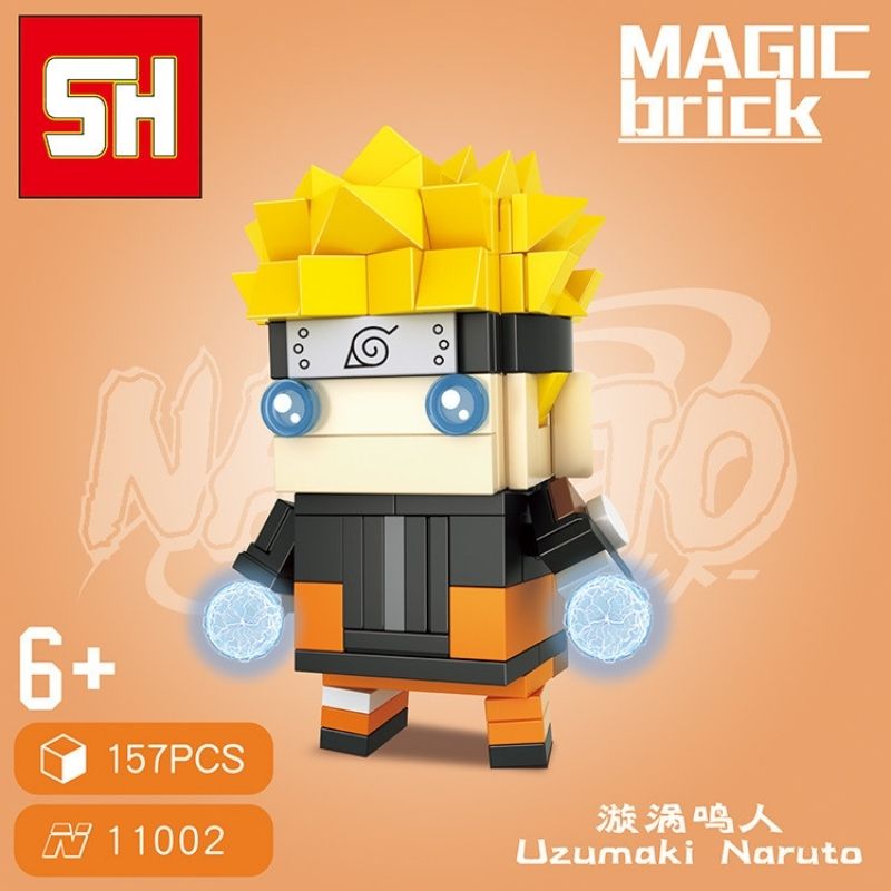 Lego Naruto Đồ Chơi Lắp Ráp Mô Hình Anime Bộ Lego 8 Nhân Vật Manga Naruto Siêu Hot annhienstore