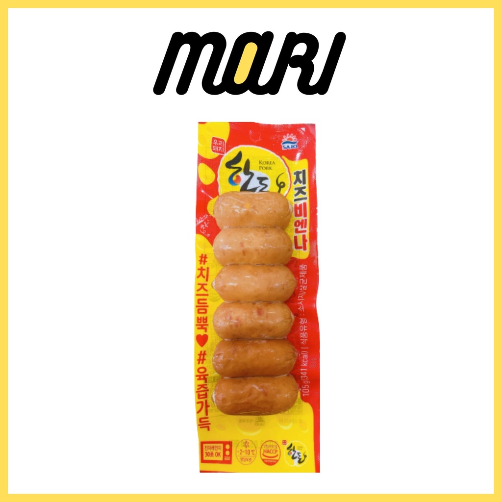 [SHIP HCM] Xúc xích phô mai 105g, 200g
