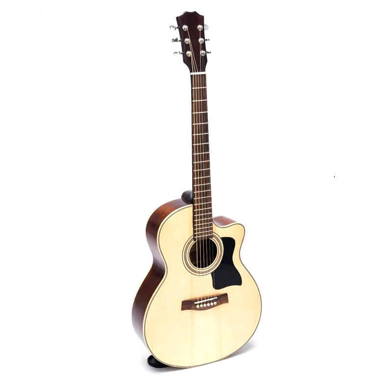 Đàn guitar Acoustic dáng khuyết DJ150 gỗ Hồng Đào solid, được sản xuất thủ công, âm thanh vang tốt, chất lượng đảm bảo - Duy Guitar Store