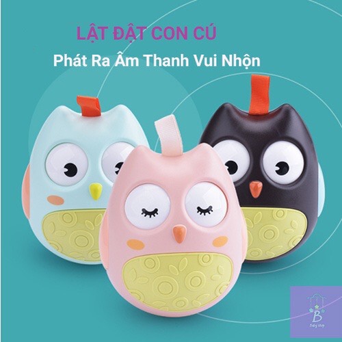 [THANH LÝ] Đồ Chơi Lật Đật Hình Cú Mèo