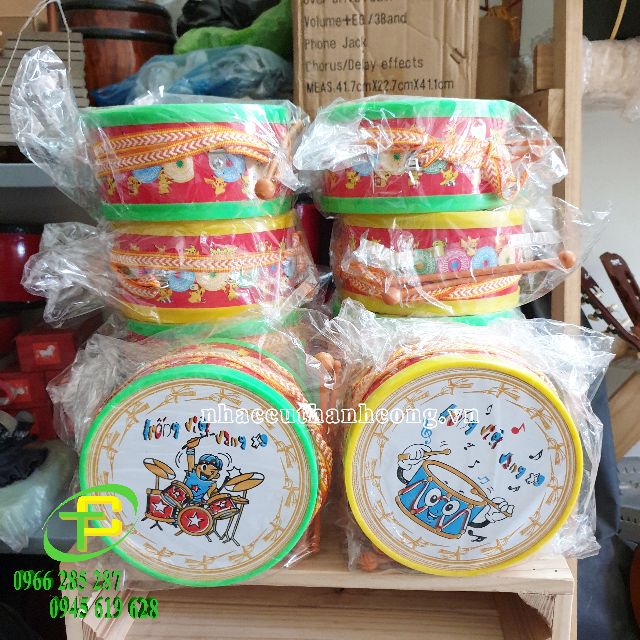 [HCM] Đồ chơi Trống nhựa, trống đồ chơi trẻ em, đồ chơi cho bé (TC05) ZC-Bách Hóa Online