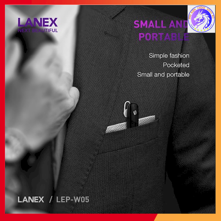 [HCM]TAI NGHE BLUETOOTH 1 BÊN V4.2 CÓ MIC LANEX LEP-W05