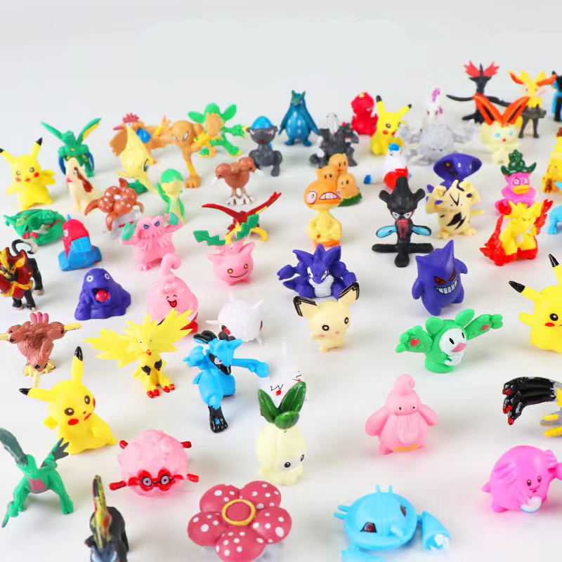 144Psc Đồ Chơi Pokemon Figures Mô Hình