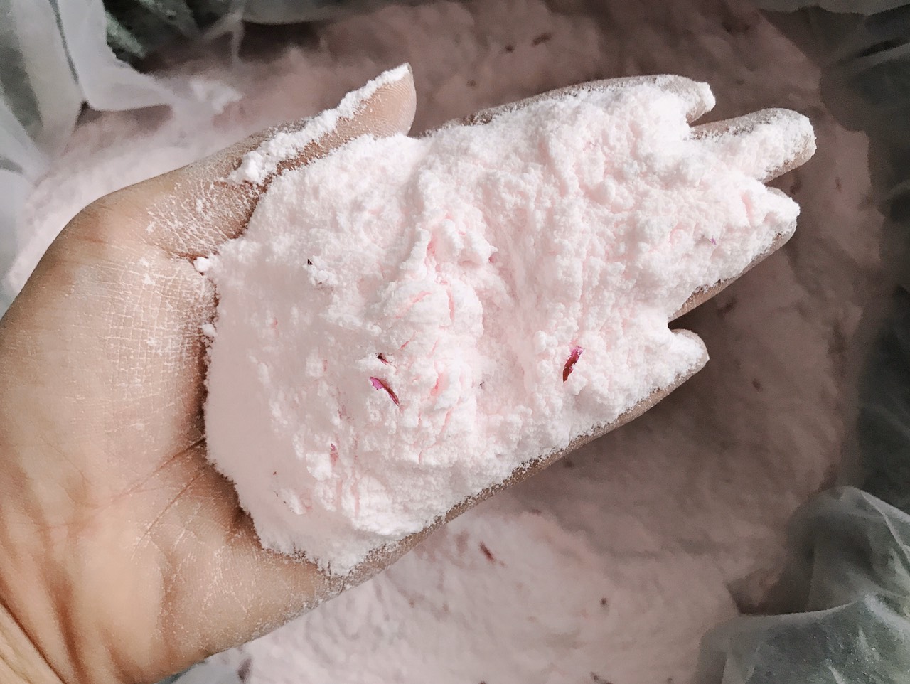 Bột đắp mặt collagen cánh hoa hồng(mask dẻo) (cao cấp) mới cập nhật