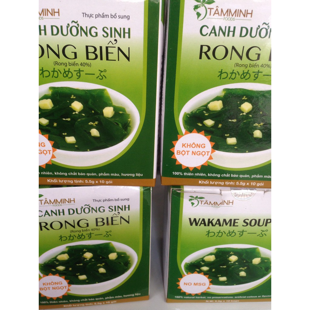 Canh Rong Biển Ăn Liền