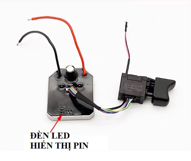 SV Mạch điều khiển máy khoan pin không chổi than 18V-21V công suất lớn