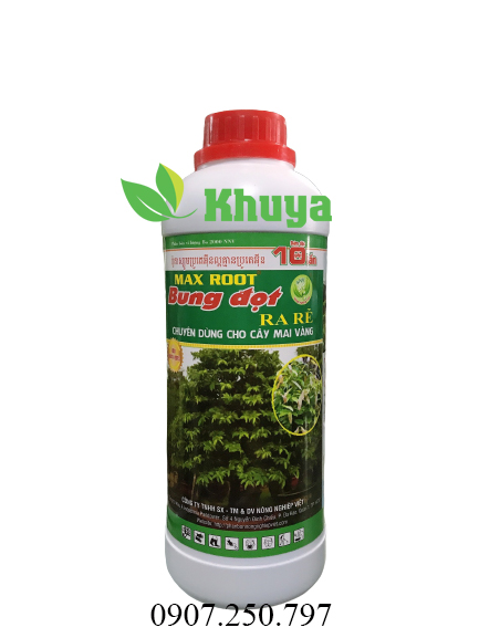 Phân bón vi lượng Max Root Bung Đọt Ra rễ 1 lít
