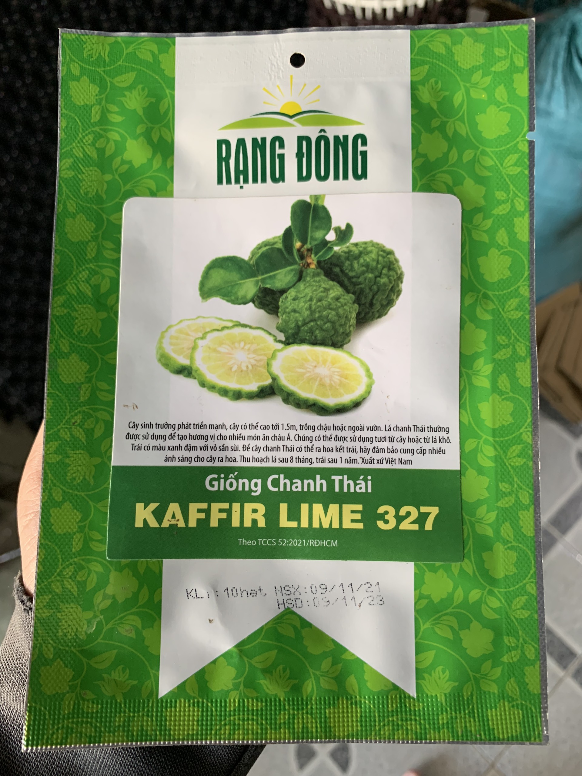 Hạt giống chanh thái gói 10 hạt - chanh chúc