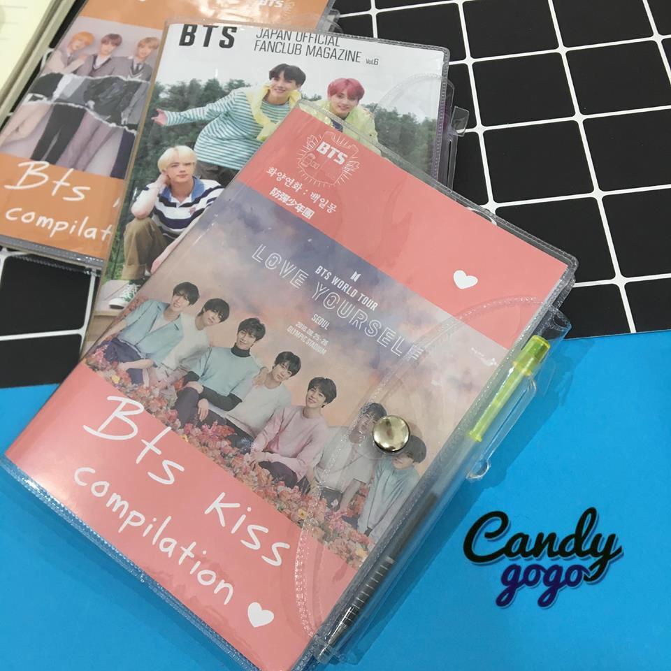 [GIÁ SỈ 7k/Q] 10 Quyển Sổ Tay BTS Kèm Bút